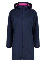 CMP Parka softshellowa w kolorze granatowym rozmiar: 38. Niebieskie parki damskie CMP, m, bez kaptura. Za 176.08 zł.