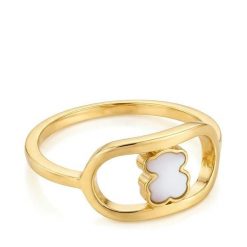 Pierścionek TOUS. Żółte pierścionki damskie tous, złote. Za 369.99 zł.