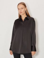 Someday Bluzka "Zanza" w kolorze czarnym rozmiar: 38. Czarne bluzki damskie someday., bez wzorów, bez kołnierzyka, bez ramiączek. Za 130.50 zł.