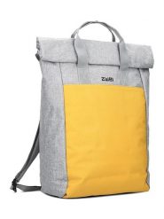 Zwei Plecak "Benno BE260" w kolorze szaro-żółtym - 38 x 53 x 19 cm rozmiar: onesize. Szare plecaki Zwei, bez wzorów, z materiału. Za 204.96 zł.