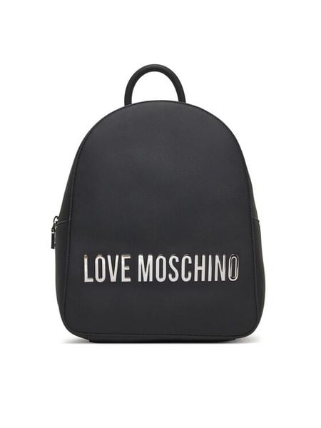 LOVE MOSCHINO Plecak JC4193PP0NKD000B Czarny. Czarne plecaki Love Moschino, bez wzorów, ze skóry. Za 579.99 zł.