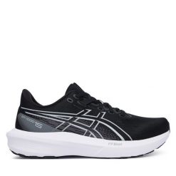 Buty do biegania Asics. Czarne obuwie sportowe damskie Asics, do biegania. Za 569.99 zł.