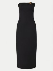 STAUD Sukienka wieczorowa Beekman 24F2142PT Czarny Slim Fit. Czarne sukienki damskie STAUD, bez wzorów, z wiskozy, wizytowe, bez ramiączek. Za 1,019.00 zł.