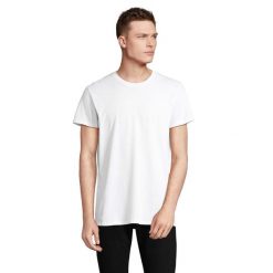 Koszulka Unisex Dla Dorosłych Re Crusader Z Recyklingu. Białe koszulki damskie SOL'S, l, bez wzorów, bez kołnierzyka, bez ramiączek. Za 36.99 zł.