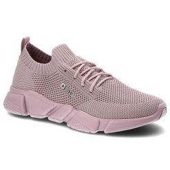 Różowe Sneakersy Big Star Damskie Buty Sportowe. Czerwone obuwie sportowe casual damskie Big Star, z materiału. Za 169.00 zł.