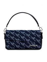 Desigual Torebka Phuket 24WAXA15 Granatowy. Niebieskie torebki klasyczne damskie Desigual, z materiału, bez dodatków. Za 199.99 zł.