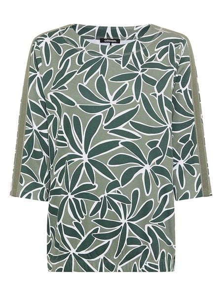 Olsen Bluza w kolorze khaki rozmiar: 38. Brązowe bluzy damskie Olsen, bez wzorów, bez kaptura. Za 124.95 zł.