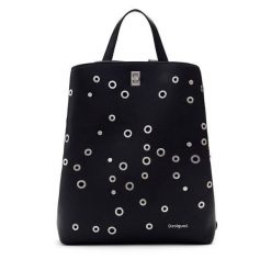 Plecak Desigual. Czarne plecaki Desigual, bez wzorów. Za 219.99 zł.