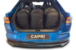 Torby Do Bagażnika Ford Capri Ev 2024+ 3Szt Kjust. Czarne torby podróżne KJUST, bez wzorów, z kauczuku. Za 1,158.00 zł.