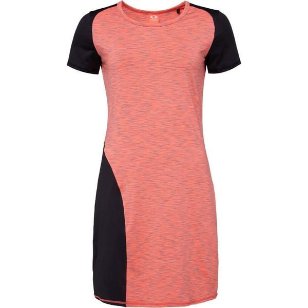 Sukienka damska LOAP Masda pomarańczowa M. Brązowe sukienki damskie Lolë, bez wzorów, sportowe, bez ramiączek. Za 178.99 zł.