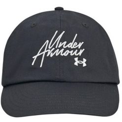 Czapka Z Daszkiem Ulubione. Czarne czapki z daszkiem damskie Under Armour, bez wzorów. Za 115.99 zł.