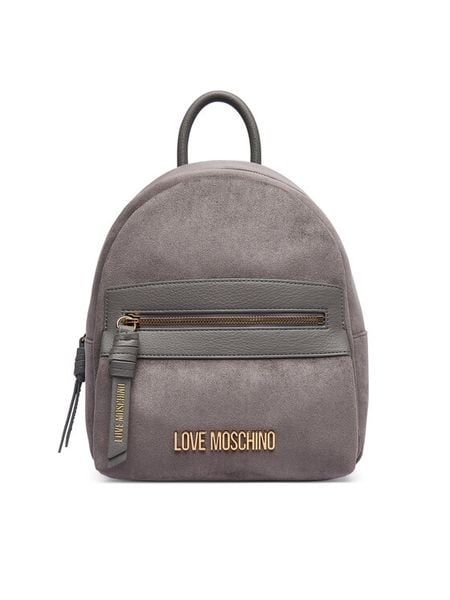 LOVE MOSCHINO Plecak JC4093PP1PLD101A Beżowy. Brązowe plecaki Love Moschino, bez wzorów, z materiału. Za 949.99 zł.