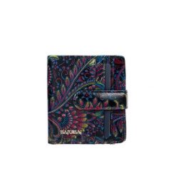 Portfel damski BajuBaj z naturalnej skóry licowej – funkcjonalny i stylowy PD1042s126. Niebieskie portfele damskie bez wzorów, ze skóry. Za 128.25 zł.