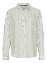 Camel Active Bluzka w kolorze biało-beżowym rozmiar: XXL. Białe bluzki damskie Camel Active, xxl, bez wzorów, z bawełny, bez kołnierzyka, bez ramiączek. Za 166.88 zł.