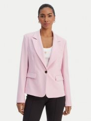 Fracomina Marynarka FR26SJ1001W42901 Różowy Regular Fit. Czerwone marynarki i żakiety damskie Fracomina, s, bez wzorów, z syntetyku. Za 669.99 zł.