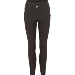 Damskie legginsy z wysoką talią 7/8 Fila Raga. Czarne legginsy sportowe damskie Fila, l, bez wzorów, z materiału, z podwyższonym stanem, do biegania. Za 230.12 zł.