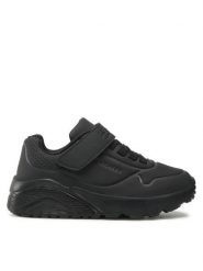 Skechers Sneakersy Uno Lite Vendox 403695L/BBK Czarny. Czarne buty sportowe chłopięce Skechers, ze skóry, bez zapięcia. Za 199.99 zł.