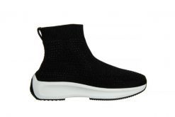 Sneakersy Sca'viola L-15 Black 047194, Czarny, Materiał - 40. Czarne obuwie sportowe damskie Sca'viola, z materiału, bez zapięcia. W wyprzedaży za 134.10 zł.