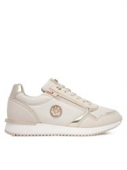 MEXX Sneakersy MI001013151W Beżowy. Brązowe obuwie sportowe damskie Mexx, ze skóry, bez zapięcia. Za 219.99 zł.