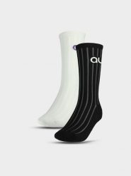 4F Skarpety casual za kostkę (2-pack) 4F x Anna Lewandowska - multikolor 35-38. Skarpetki damskie 4F, bez wzorów, z bawełny. Za 39.99 zł.