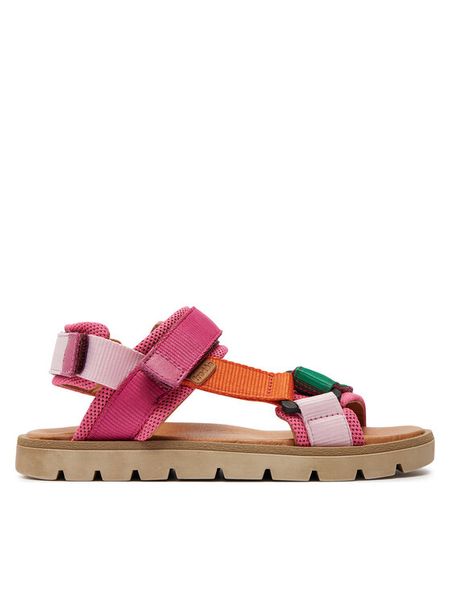 Froddo Sandały Ke Flash G3150259-4 S Różowy. Czerwone sandały dziewczęce Froddo, ze skóry, bez obcasa, bez zapięcia. Za 329.99 zł.