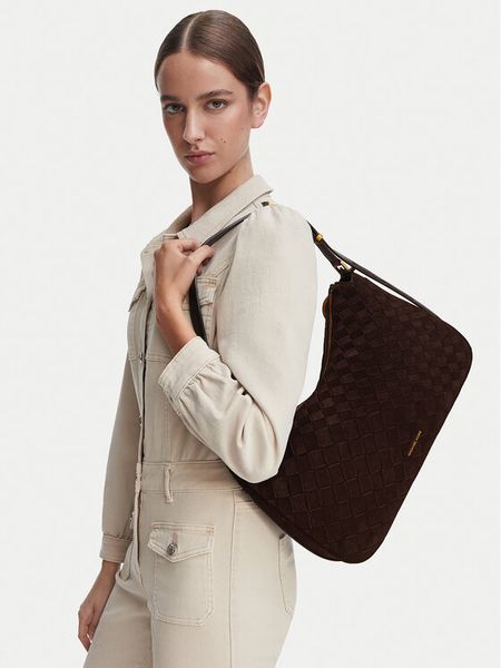 MICHAEL Michael Kors Torebka 30F6AY5L2L Brązowy. Brązowe torebki klasyczne damskie MICHAEL Michael Kors, bez dodatków. Za 1,739.00 zł.