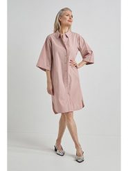 Josephine & Co Sukienka "Jasmine" w kolorze jasnoróżowym rozmiar: 42. Różowe sukienki damskie Josephine & Co, bez wzorów, z bawełny, bez ramiączek. Za 254.74 zł.
