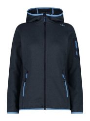 CMP Kurtka polarowa w kolorze granatowym rozmiar: 36. Niebieskie kurtki damskie CMP, bez wzorów, z materiału, bez kaptura. Za 171.68 zł.