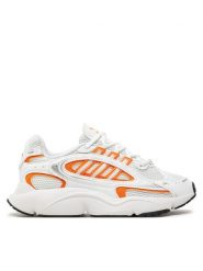 Adidas Sneakersy Ozmillen W IF9496 Biały. Białe obuwie sportowe damskie Adidas, ze skóry, bez zapięcia. W wyprzedaży za 309.99 zł.