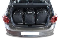 Torby Do Bagażnika Vw Polo 2017+ 3Szt Kjust. Czarne torby podróżne KJUST, bez wzorów, z kauczuku. Za 729.00 zł.