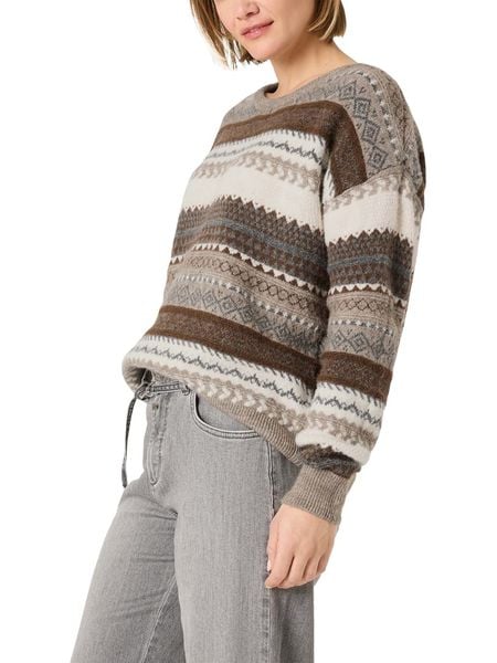 Timezone Sweter w kolorze beżowym rozmiar: M. Brązowe swetry klasyczne damskie Timezone, m, bez kołnierzyka. Za 161.73 zł.