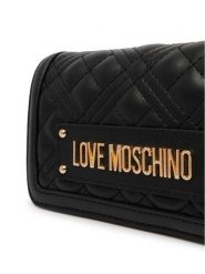 LOVE MOSCHINO Torebka JC5681PP1OLA0000 Czarny. Czarne torebki wieczorowe damskie Love Moschino, bez wzorów, ze skóry, bez dodatków. Za 639.99 zł.