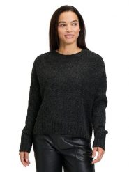 CARTOON Sweter w kolorze czarnym rozmiar: 36. Czarne swetry klasyczne damskie Cartoon, z wełny, bez kołnierzyka. Za 74.99 zł.