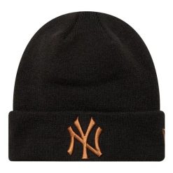Czapka Unisex Dla Dorosłych New Era Beanie. Czarne czapki damskie REYDON SPORTS, bez wzorów. Za 194.99 zł.