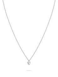 Tamaris Naszyjnik z zawieszką - dł. 45 cm rozmiar: onesize. Szare naszyjniki damskie Tamaris, z cyrkonią, ze stali. Za 93.95 zł.