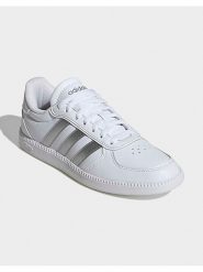 Adidas Sneakersy "Breaknet Sleek" w kolorze białym rozmiar: 38. Białe obuwie sportowe damskie Adidas, bez zapięcia. Za 162.11 zł.