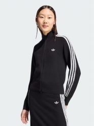 Adidas Kardigan Firebird KS7366 Czarny Slim Fit. Czarne kardigany damskie Adidas, s, bez wzorów, z wiskozy. Za 369.99 zł.