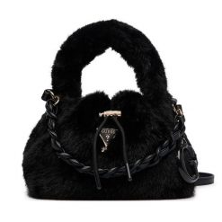 Torebka Guess. Czarne torebki klasyczne damskie Guess, bez dodatków. Za 264.99 zł.