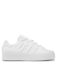 Adidas Sneakersy Superstar Bonega Shoes IE4756 Biały. Białe obuwie sportowe damskie Adidas, ze skóry, bez zapięcia. W wyprzedaży za 389.99 zł.