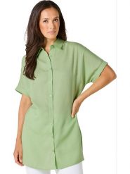 WITT WEIDEN Tunika w kolorze zielonym rozmiar: 44. Zielone tuniki damskie WITT WEIDEN, bez wzorów, z lyocellu, bez kołnierzyka, bez ramiączek. Za 104.99 zł.