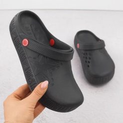 Klapki damskie chodaki szare Big Star II275013. Szare klapki damskie Big Star, bez wzorów, z materiału, bez obcasa, bez zapięcia. Za 59.99 zł.