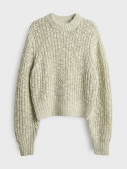 OPUS Sweter w kolorze jasnozielonym rozmiar: 40. Zielone swetry klasyczne damskie Opus, z wełny, bez kołnierzyka. Za 173.99 zł.