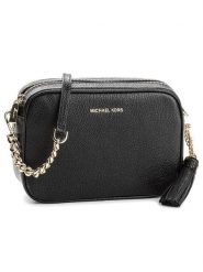 MICHAEL Michael Kors Torebka Crossbodies 32F7GGNM8L Czarny. Czarne torebki klasyczne damskie MICHAEL Michael Kors, ze skóry, bez dodatków. Za 669.99 zł.