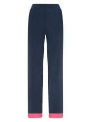 Naturana Spodnie dresowe w kolorze granatowym rozmiar: L. Niebieskie spodnie dresowe damskie Naturana, l, bez wzorów, z dresówki. Za 79.21 zł.