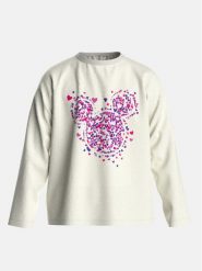 Desigual Bluzka 23WGTK16 Biały Regular Fit. Białe bluzki i koszule dziewczęce Desigual, bez wzorów, z bawełny, bez kołnierzyka, bez ramiączek. Za 109.99 zł.
