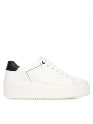 Lasocki Sneakersy WB-BILIA-04 Biały. Białe obuwie sportowe damskie Lasocki, ze skóry, bez zapięcia. Za 249.99 zł.