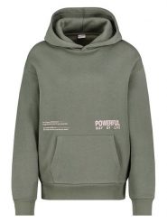 Eight2Nine Bluza w kolorze zielonym rozmiar: XS. Zielone bluzy damskie Eight2Nine, xs, bez wzorów, z bawełny, z kapturem. Za 73.93 zł.