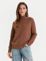 ViCOLO Sweter 77050F Brązowy Regular Fit. Brązowe swetry klasyczne damskie ViCOLO, s, z kaszmiru, bez kołnierzyka. Za 939.99 zł.