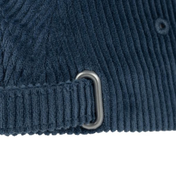 Czapka z daszkiem BUFF 5 PANEL CHILL CAP SOLID STEEL. Niebieskie czapki z daszkiem damskie Buff, na zimę, bez wzorów, z bawełny. Za 179.95 zł.