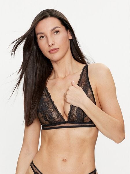 Calvin Klein Underwear Biustonosz braletka 000QF7749E Czarny. Czarne biustonosze Calvin Klein Underwear, bez wzorów, z syntetyku. Za 179.99 zł.